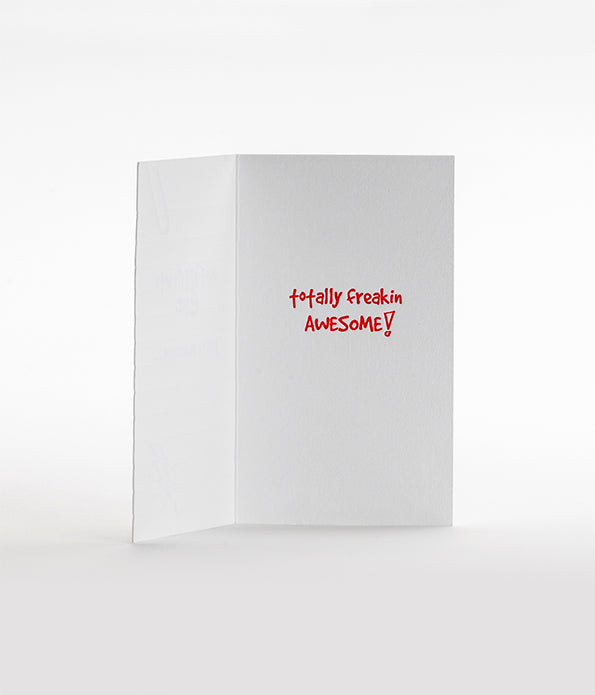 Elum Designs Letterpress Old School Mini Note Gift Enclosures 114