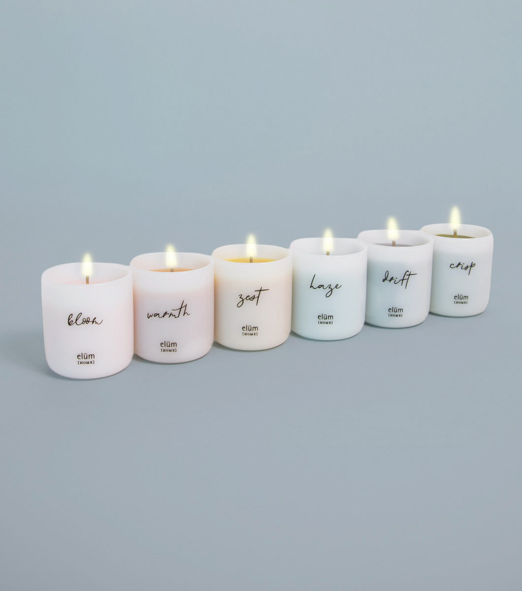 3 Piece Votive Candle Collection - Cool